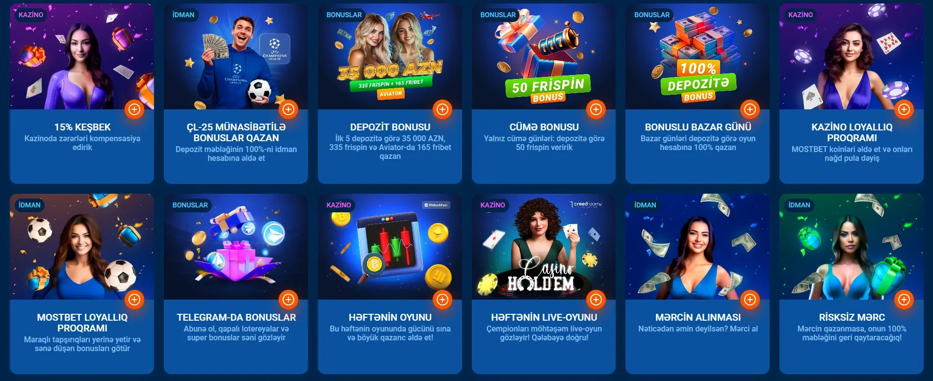 Bonuslar Bonuslar